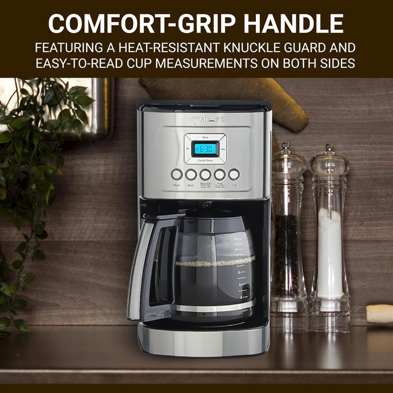 COSPARX 14-Cup Replacement Carafe Compatible with Cuisinart Coffeemakers: DCC-2200, DCC-2600, DCC-2800, DCC-3200, DCC 3200P1 Model# DCC-2200RC - Image 5